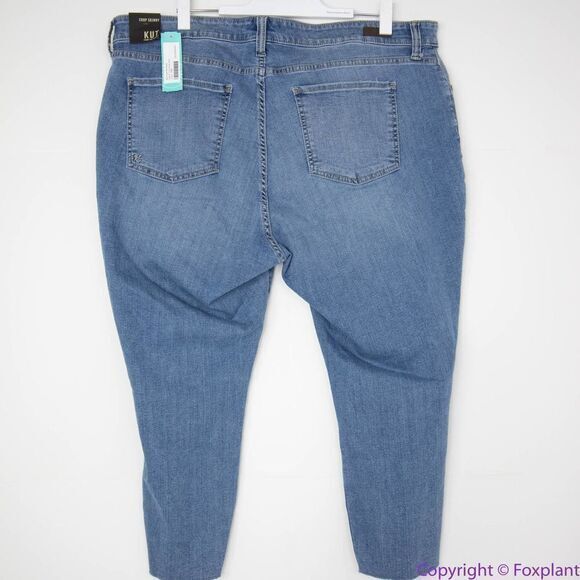 NEW Kut from the Kloth Dayna Crop Skinny Jean indigo, 20W - Picture 2 of 15